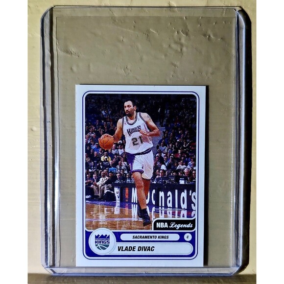 2023-24 Vlade Divac Panini NBA Basketball #507 Sticker NBA Legends - Picture 1 of 2